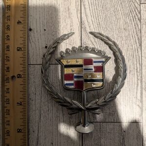 Elegant Silver and Gold Emblem Wall Decor